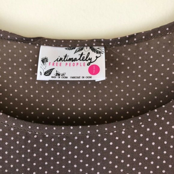 Intimately Free Polka Dot Tunic Tank - Picture 4 of 8